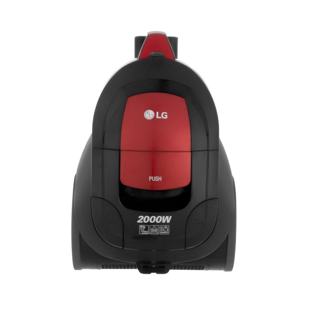 مكنسة كهربائية ال جي ، ببدون كيس ، احمر - VC5420NNTR