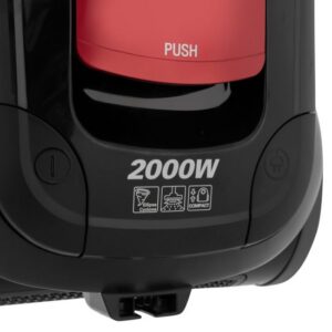 مكنسة كهربائية ال جي ، ببدون كيس ، احمر - VC5420NNTR