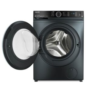 غسالة فول اتوماتيك انفرتر توشيبا ، سعة 9 كجم ، رمادي - TW-BK100GF4EG(MK)